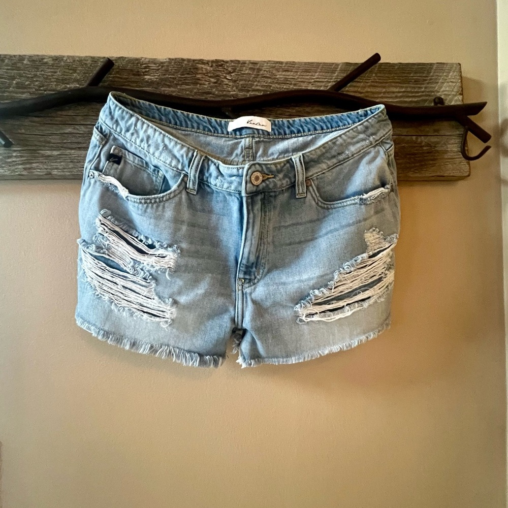 Kancan super soft Distressed Denim Shorts